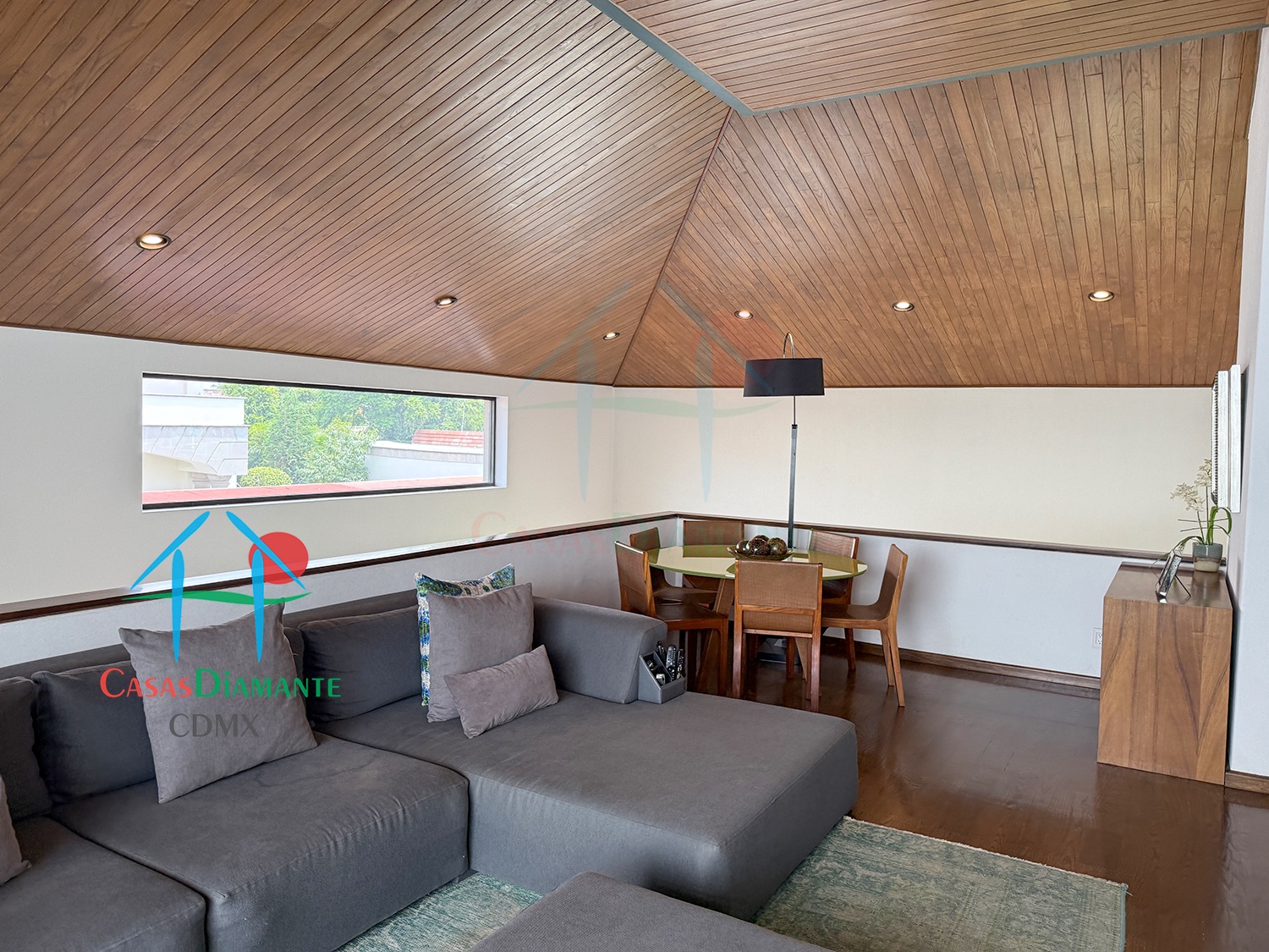 Jardines del Pedregal Casa Árbol B - Sala de TV planta alta 9